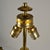 Leather and Brass Floor Lamp with Parchment Shade, 1960s For Sale - Image 11 of 13