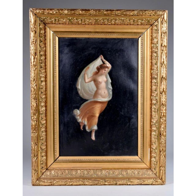 Baroque Italian School Artist, Night and Day, 19th Century, Oil Paintings, Framed, Set of 2 For Sale - Image 3 of 7