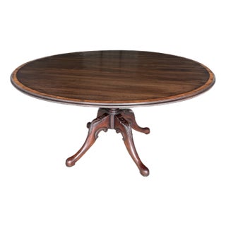 60" English Dining Table For Sale