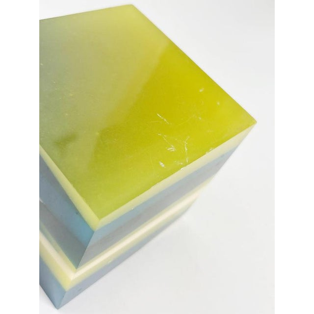 Plastic Modern Resin Paperweight, France, 1970s For Sale - Image 7 of 11