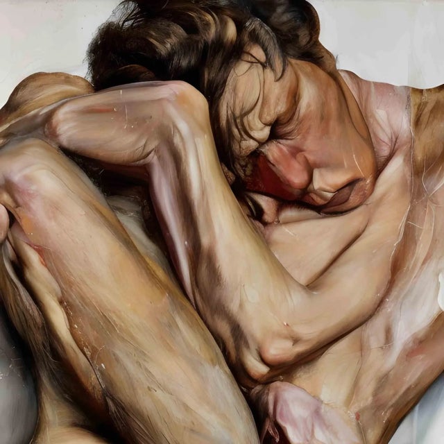 Twisted Torment unveils a macabre tableau, where contorted and tormented forms evoke a visceral sense of unease. The...