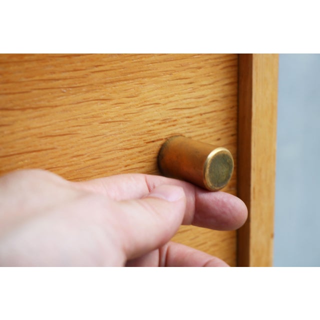 Floating Abstracta Sideboard bin Oak y Jos De Mey for Van Den Berghe-Pauvers, 1960 For Sale - Image 4 of 17