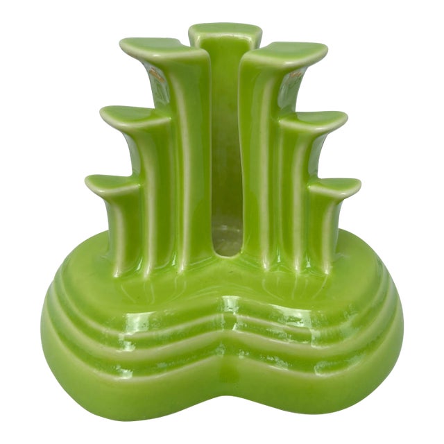 Fiestaware Chartreuse Pyramid Candlestick For Sale