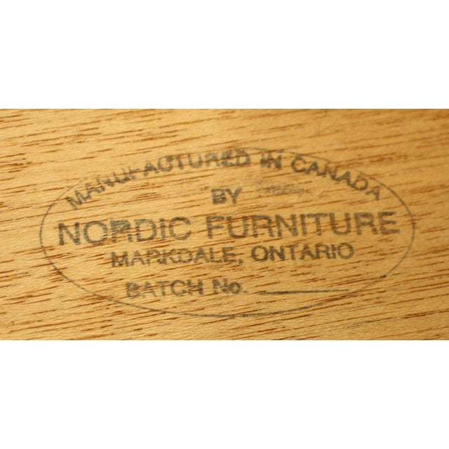 Mid Century Scandinavian Style Teak Coffee Table For Sale - Image 4 of 4