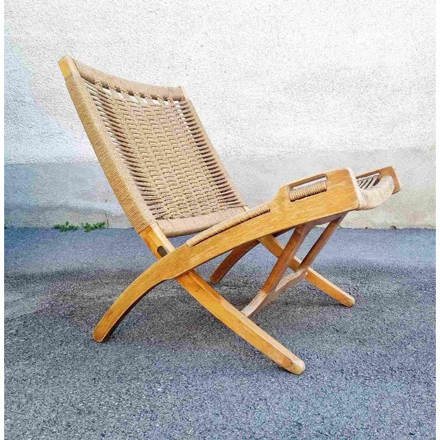 Mid-Century Modern Mid-Century Folding Chair attributed to Ebert Wels, 1960s For Sale - Image 3 of 16