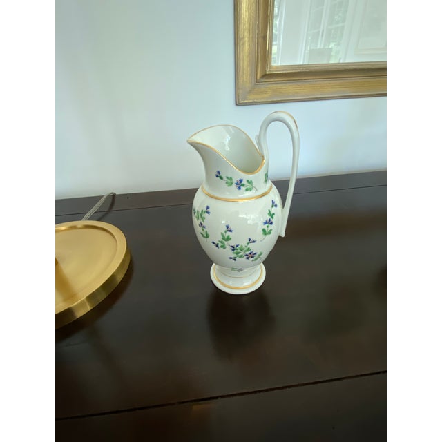 1980s Lenox Pitcher Made in the Usa Rare For Sale In Philadelphia - Image 6 of 7