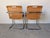 1970s Mid Century Modern Harvey Probber Style Chrome & Cane Cantilever Arm Chairs - A Pair For Sale - Image 5 of 18
