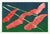 Red and Green Modern Abstract Lithograph by Patricia A. Pearce For Sale - Image 4 of 6