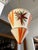 Cream Art Deco Pendant with Spatter Decor, Austria, 1940s For Sale - Image 8 of 10
