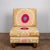 Wood Slipper Chair Upholstered in Suzani For Sale - Image 7 of 7