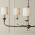 Currey & Company Currey & Company Off-White Fine Grasscloth Tapered Chandelier Shade For Sale - Image 4 of 6