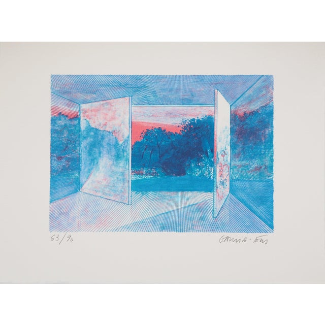 Pierre Garcia-Fons, View from the Window, Lithograph For Sale
