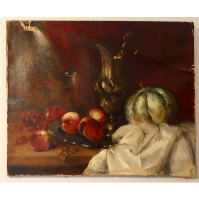 Antoine Vollon 1833-1900 French Still Life Oil on Canvas Hammer to $46,000 For Sale - Image 6 of 14