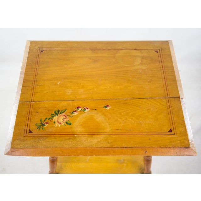 Vintage American Rustic Pine Occasional Table Chairish