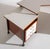 Corner Desk in Painted Metal, Wood, Formica, and Brass by Sergio Coradeschi, 1950s For Sale - Image 4 of 7