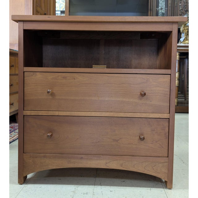 A finely crafted example of American Arts & Crafts design by Stickley, this versatile Mission-style console table is...