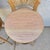 1980s Vintage Venetian Grotto Style Carved Wood Palm Leaf Barstools Set of 2 For Sale - Image 5 of 15
