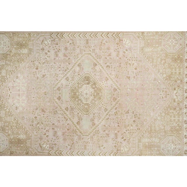 Persian Fine Persian Qashqai Rug 6'10'' X 9'6'' For Sale - Image 3 of 10