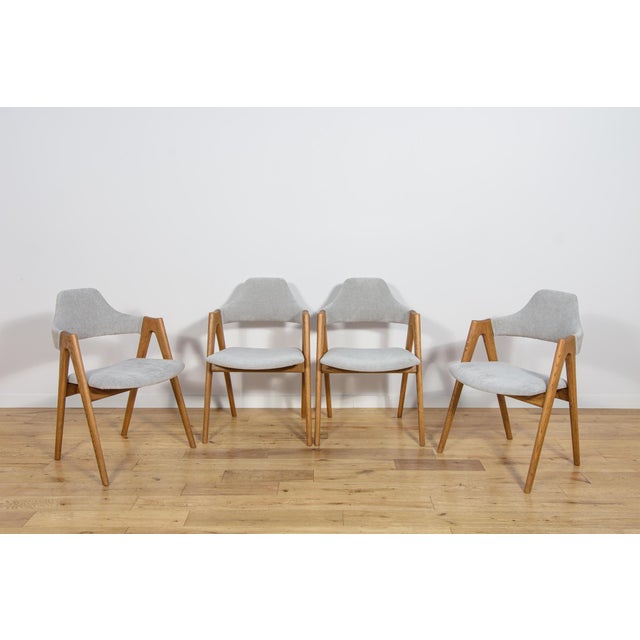Compass Dining Chairs by Kai Kristiansen for Sva Møbler, 1960s, Set of 4 For Sale - Image 18 of 18