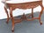 Heavy Hand Carved Cameo Coffee Table With Glass Top Serving Tray 6644 For Sale - Image 13 of 17