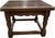 Wood Solid Wood European Side or End Table For Sale - Image 7 of 7