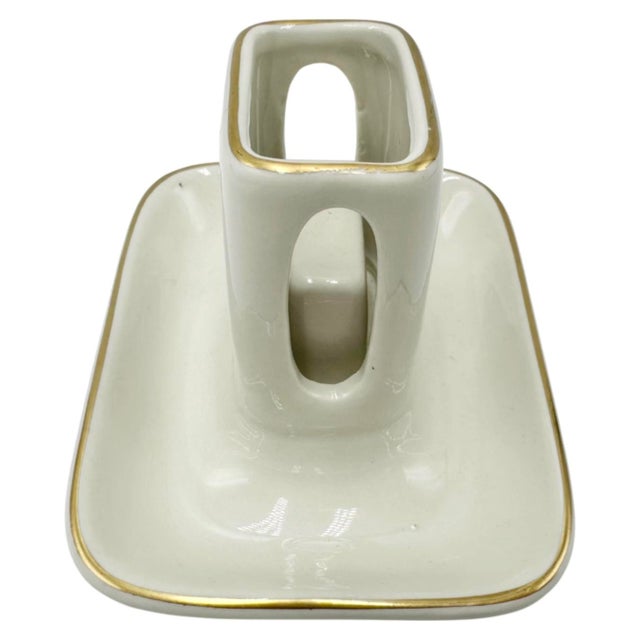 Vintage New York Yacht Club Ashtray Match Holder Ceramic Nautical For Sale - Image 10 of 12
