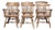 Mid 20th Century Set of 6 Nichols & Stone (Stickley) Fan Back Windsor Chairs Made in Massachusset For Sale