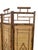 Wood Three-Panel Bamboo and Rattan Room Divider For Sale - Image 7 of 10