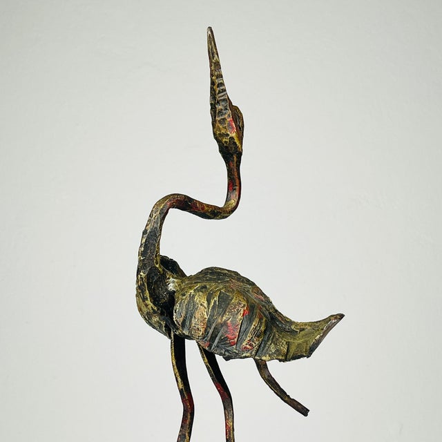 Salvino Marsura, Brutalist Sculpture Bird, 1950s, Iron For Sale - Image 9 of 11