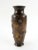 Japanese Japanese Bronxe & Copper Mixed Metal Vase For Sale - Image 3 of 7