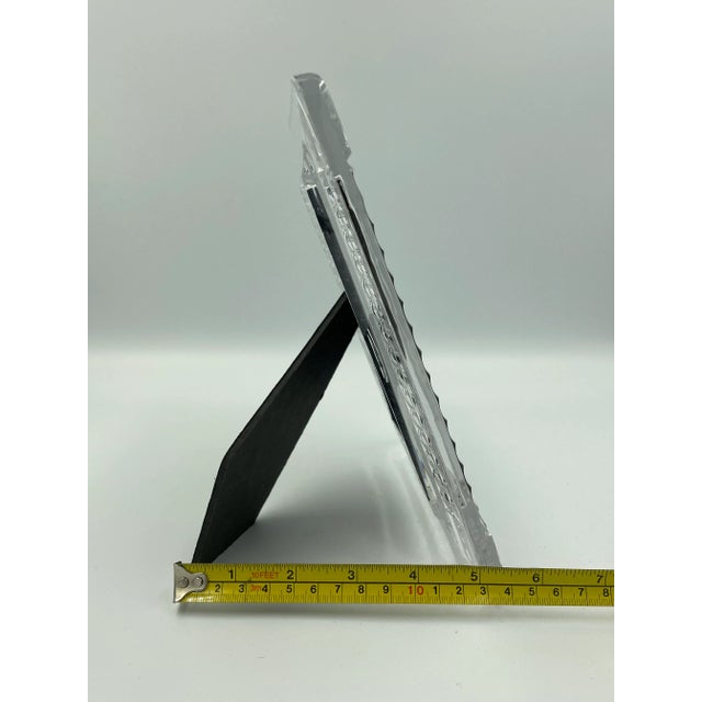 1990s Waterford Crystal Baby Collection Alphabet Block Photo Frame For Sale - Image 10 of 11