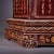 Wood Late 20th Century Gilt Lacquered Wood Hexagonal Shrine With Calligraphy For Sale - Image 7 of 10