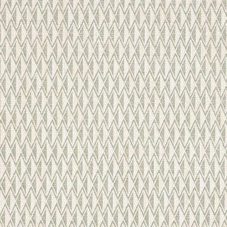 Schumacher Greenpoint Fabric in Mineral For Sale