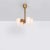 Contemporary Odyssey Brass Chandelier by Worm For Sale - Image 3 of 8