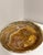 Vintage Afghanistan Banded Calcite Bowl 14” Green & White Onyx Stone Collection MCM For Sale In Houston - Image 6 of 8