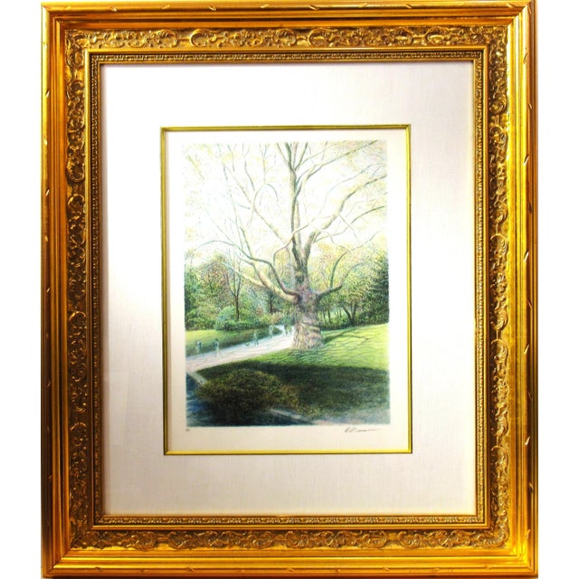 Harold Altman, Parc Monceau, Paris, Circa 1985 For Sale - Image 11 of 11