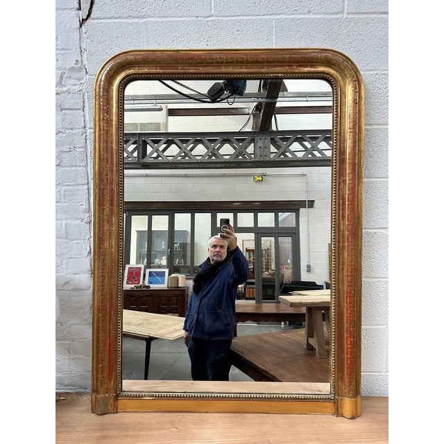 Antique Louis Philippe Mirror For Sale - Image 4 of 7