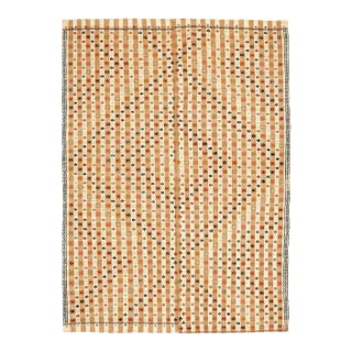 Mid 20th Century Decorative Vintage Turkish Kilim Rug For Sale