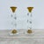 Twisted Acrylic Glass Candleholders, 1970s, Set of 2 For Sale - Image 10 of 12