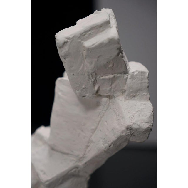 Cubist Abstract Sculpture, 1940s, Plaster For Sale - Image 11 of 14