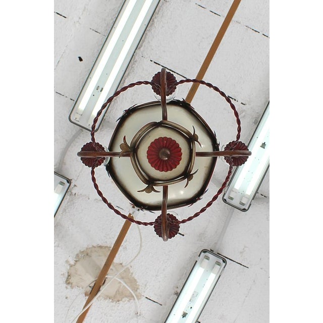 Mid-Century French Air Ballon Ceiling Lamp, 1950s For Sale - Image 9 of 18