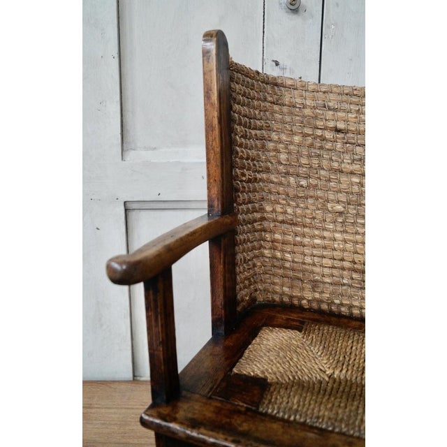 Scottish Childs Orkney Chair, 1880s For Sale - Image 9 of 10