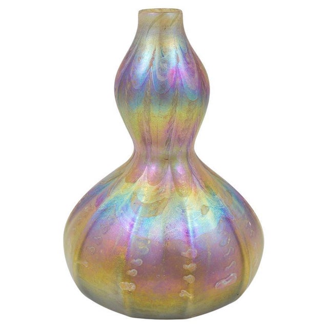 Louis C Glass Vase by Louis Comfort Tiffany, 1894 For Sale - Image 9 of 9