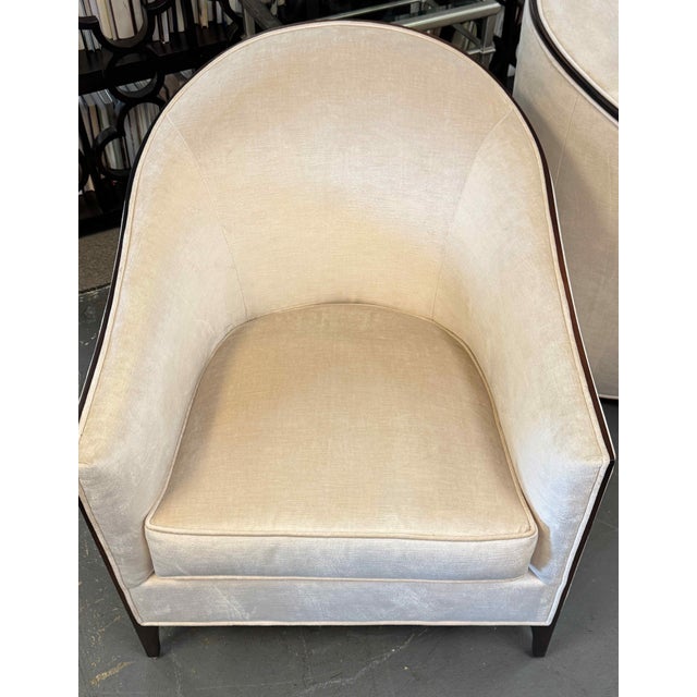 Ambella Atelier Art Deco Lounge Chairs, a Pair For Sale - Image 11 of 18