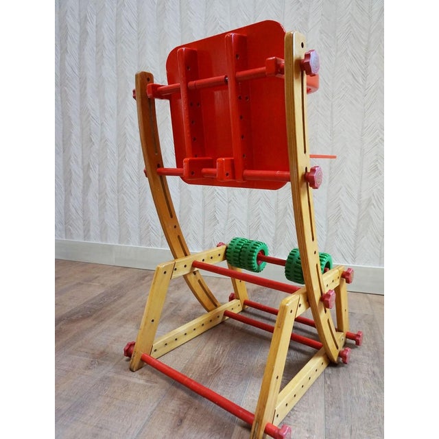 Top Banana Child Multfunctional High Chair Zauberstuhl by Benno Zimmermann, 1987 For Sale - Image 14 of 17