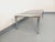 Vintage Rectangular Coffee Table in Smoked Glass and Chrome Metal, 1970s For Sale - Image 4 of 18