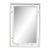 Drexel Attributed Hollywood Regency Faux Bamboo Wall Mirror For Sale