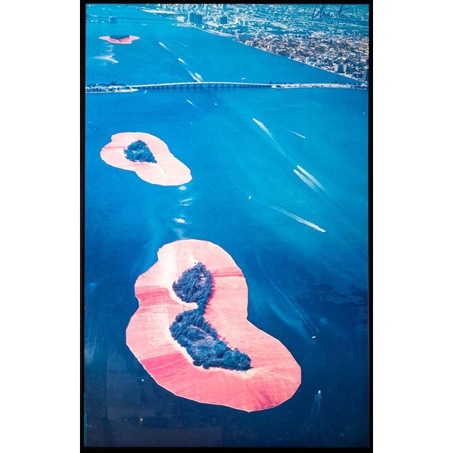 Christo, Surrounded Islands Project for Biscayne Bay, Photographic Print For Sale - Image 5 of 11
