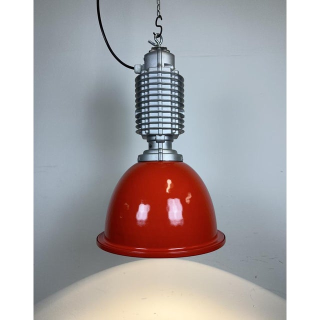 Industrial Pendant Lamp by Charles Keller for Zumtobel, 1990s For Sale - Image 11 of 18