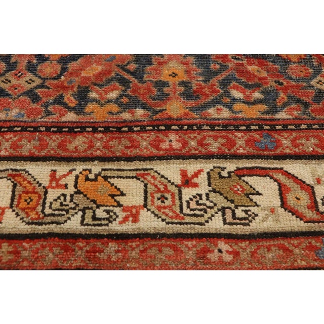 Antique Persian Malayer Rug Runner, 03'05 X 13'05 For Sale - Image 4 of 10